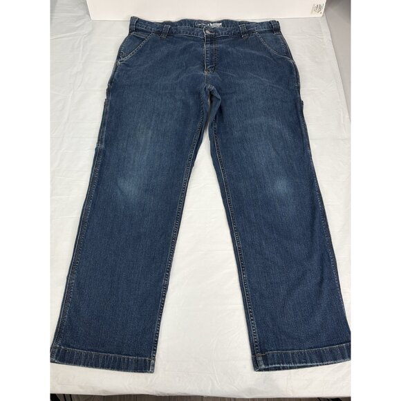 Carhartt Rugged Flex Relaxed Fit Denim Jeans Mens 38x30 (29” Measured) 102808 - Picture 5 of 13